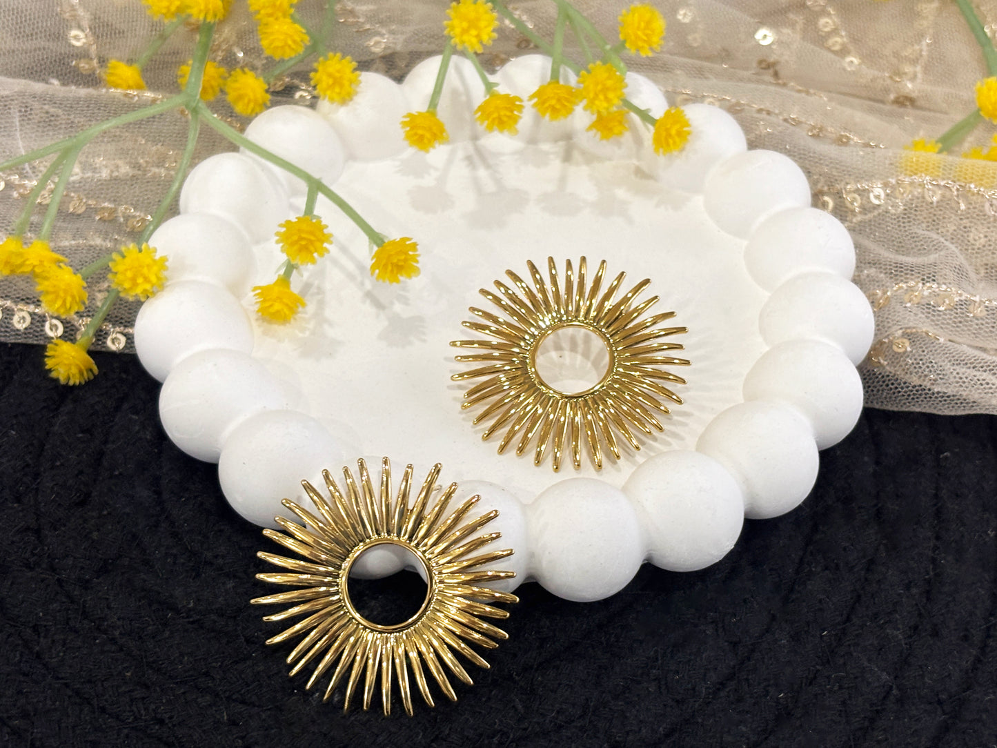 Bold and timeless earrings